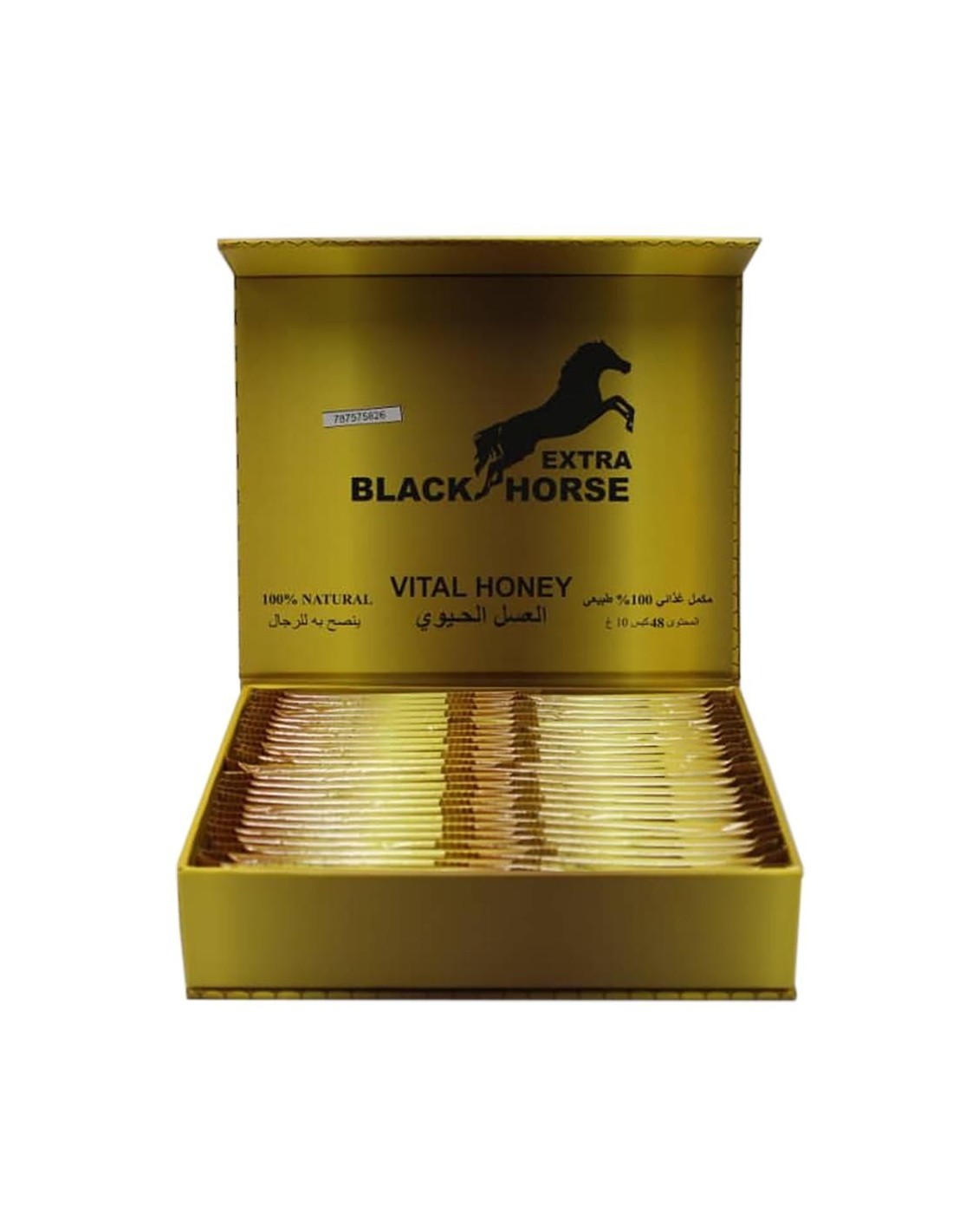 3 Stick miel aphrodisiaque black horse vip